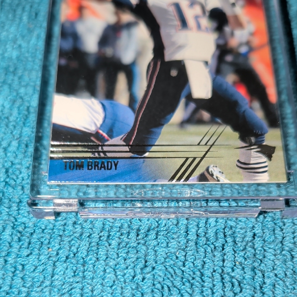 Tom Brady 2014 Topps Prime Time Performances Card #81 NM In Hard Shell - Picture 5 of 6
